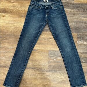PAIGE Dark Wash Skinny Jeans